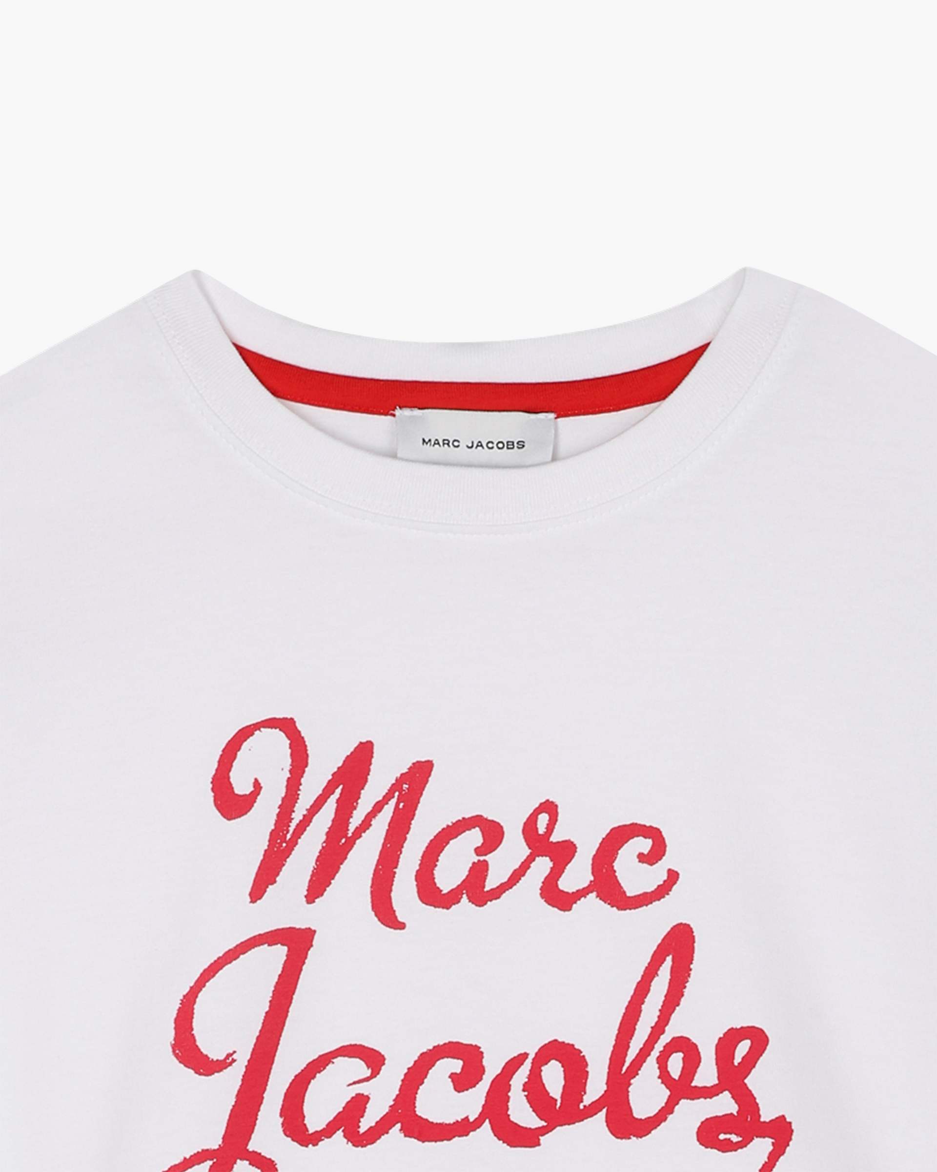 The Logo Lipstick Tee - White