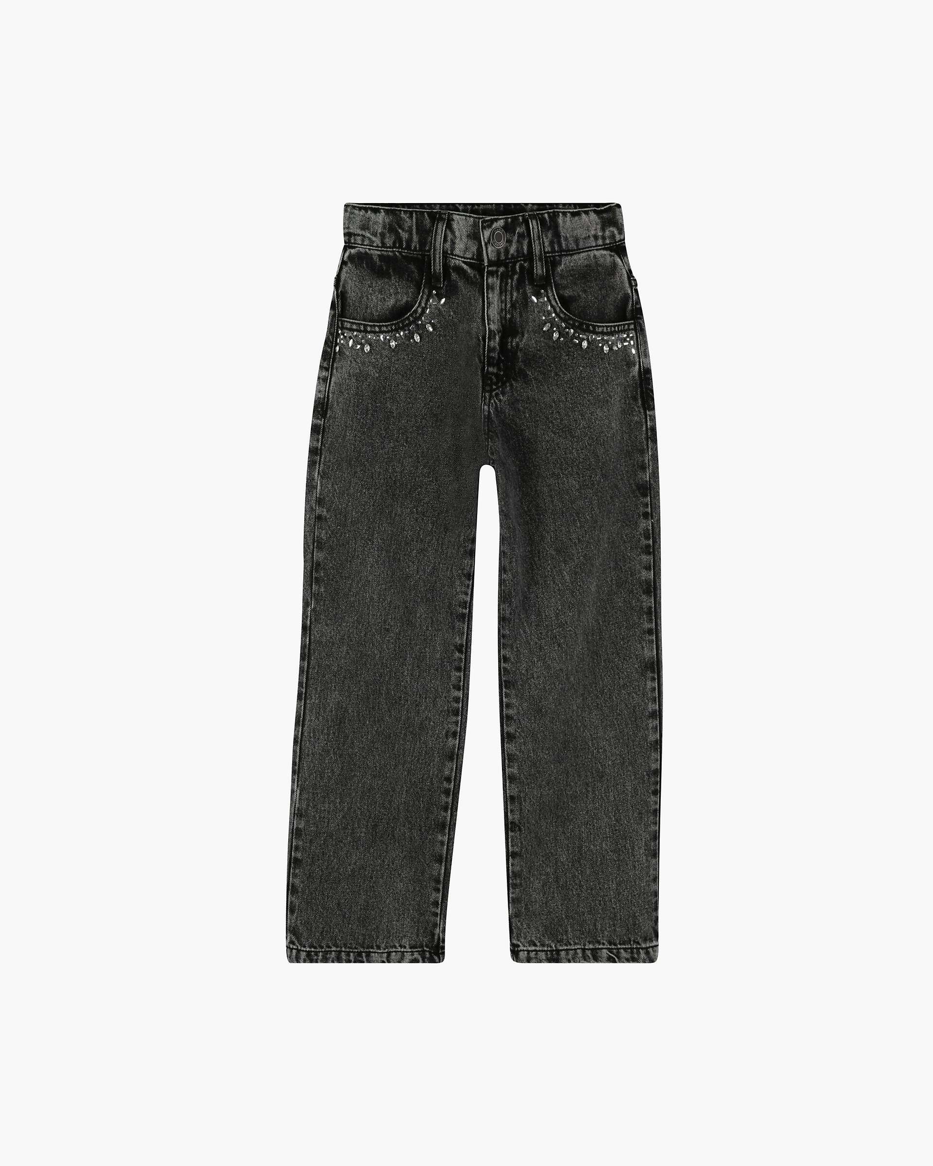 The Punk Gem Jeans - Black