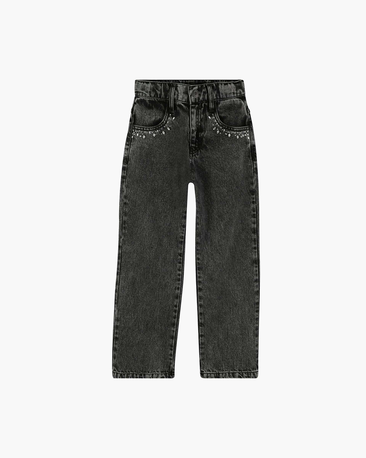 The Punk Gem Jeans - Black