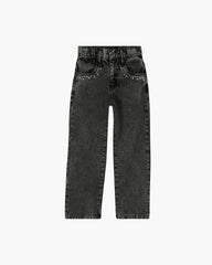 The Punk Gem Jeans - Black