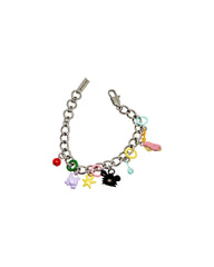 Characters Charm Bracelet - Aged Silver Multi