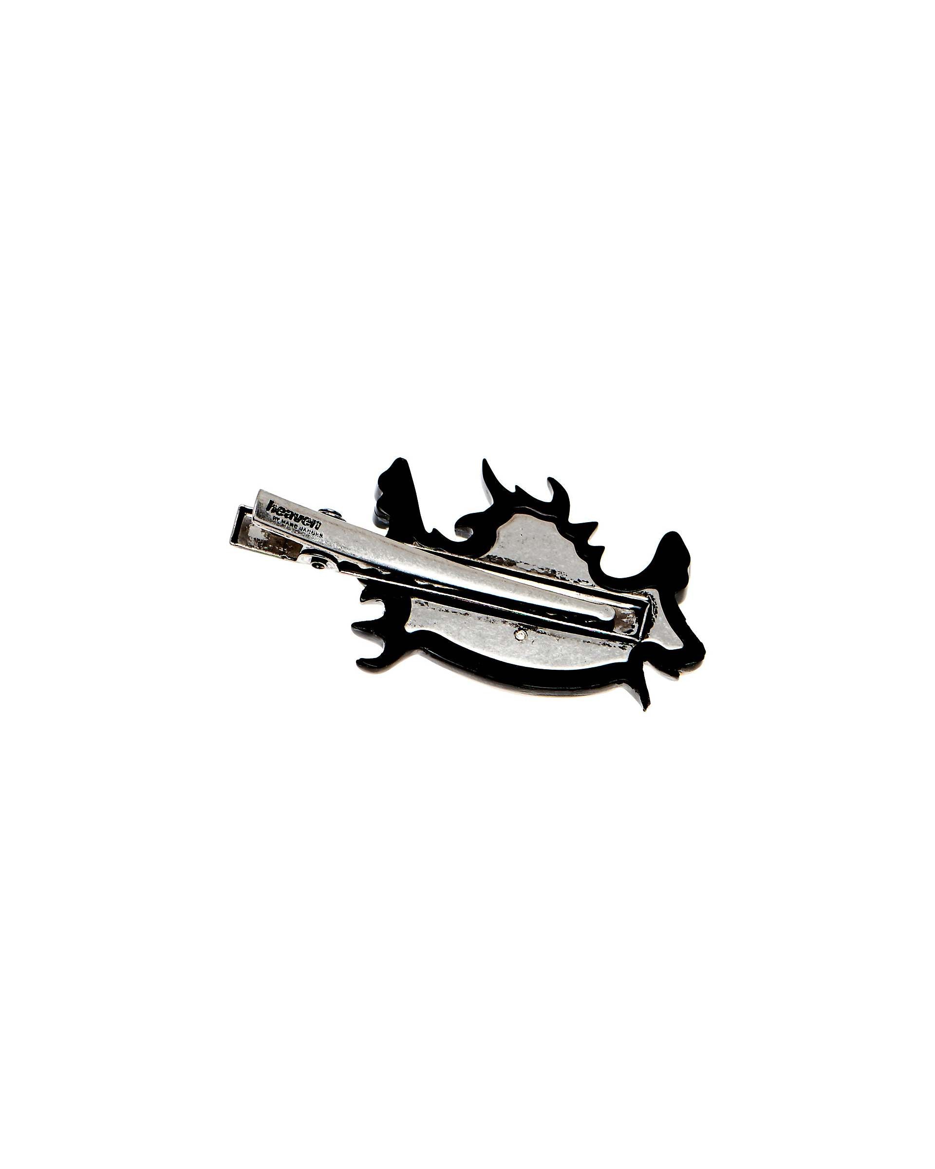 Character Hairclip - Aged Silver Multi