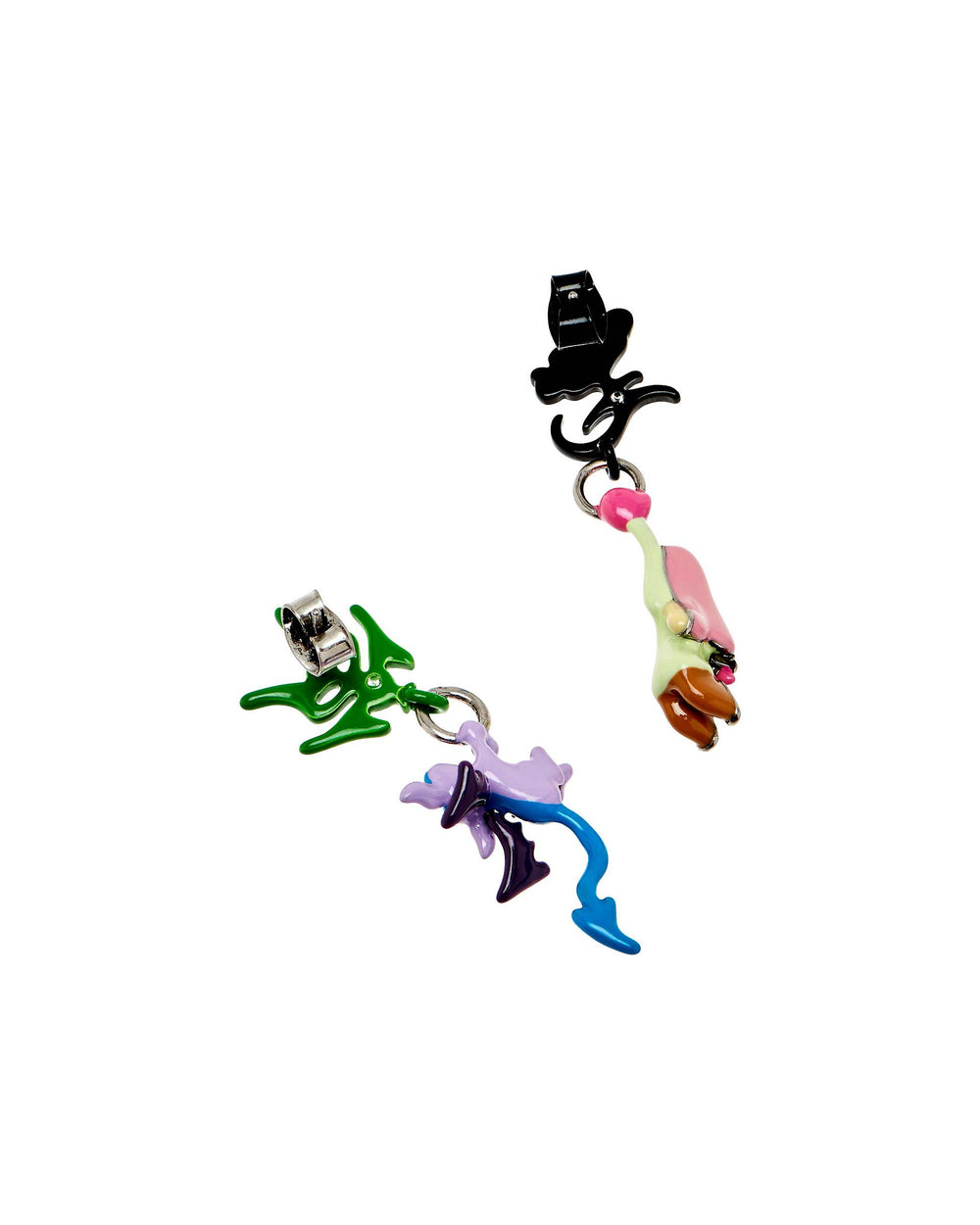 Characters Earrings - Multi