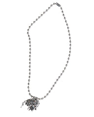 HEAVEN PENTAGRAM LOCKET - Aged Silver