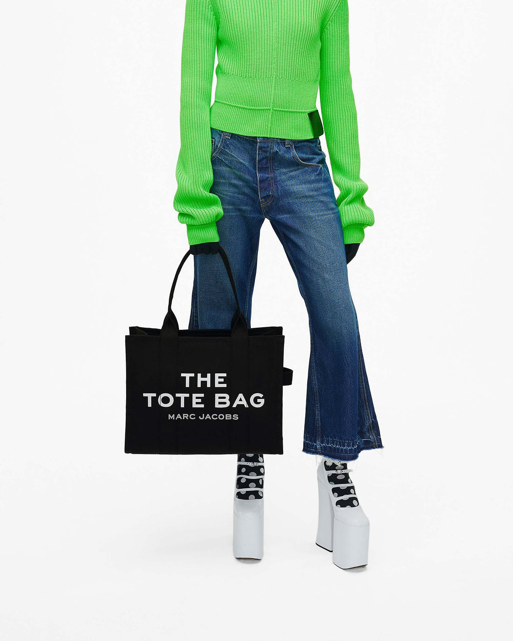 The Canvas Large Tote Bag - Black
