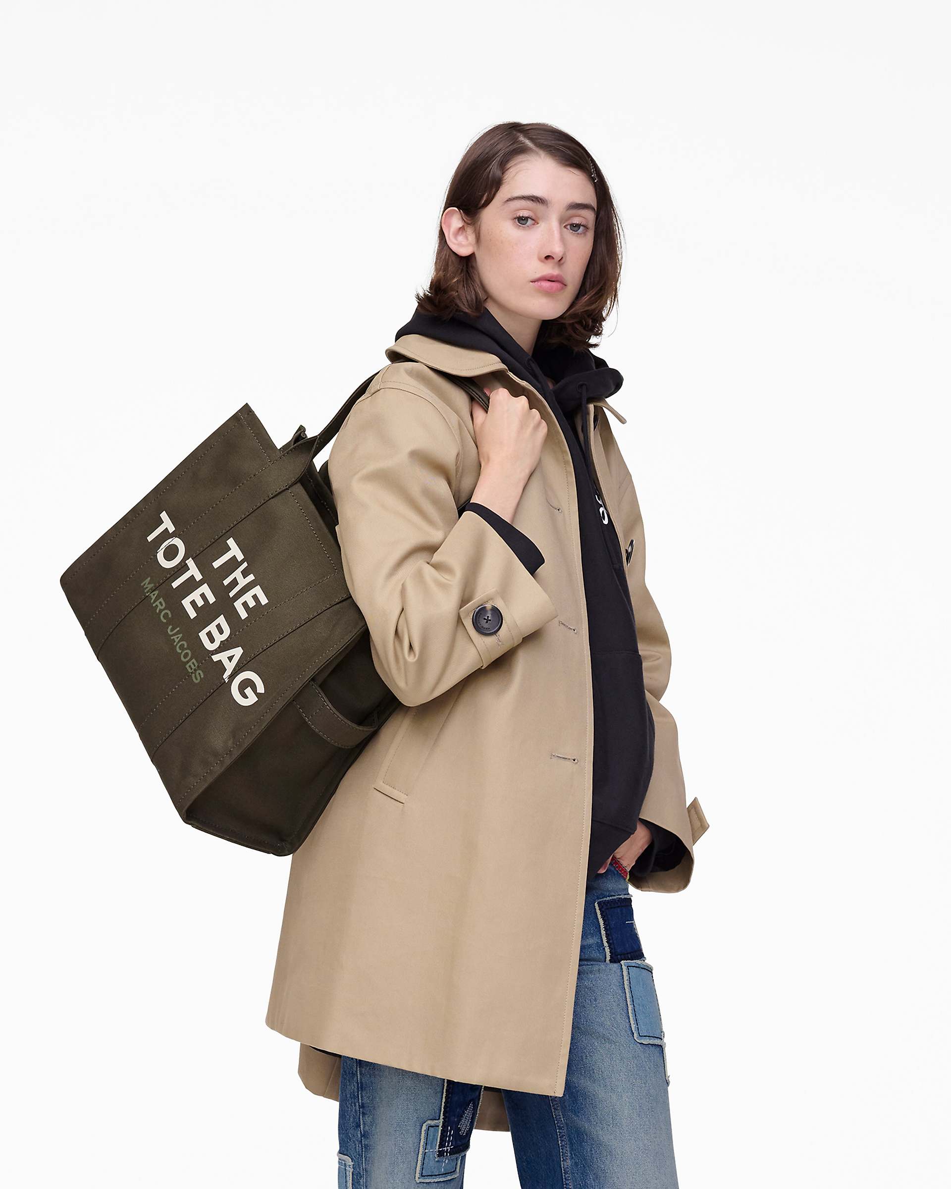 The Canvas Large Tote Bag - Forest