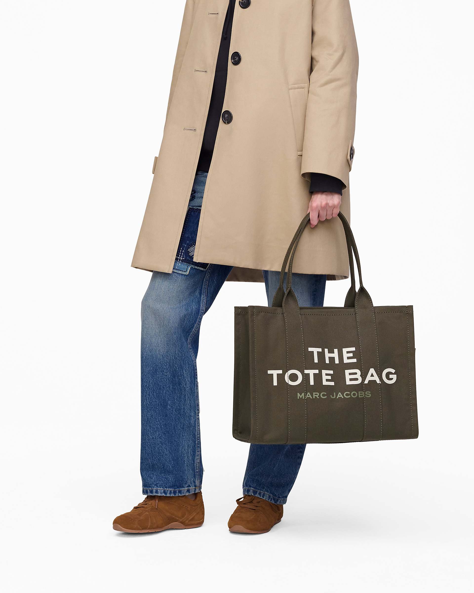 The Canvas Large Tote Bag - Forest