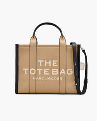 The Colorblock Medium Tote Bag - Camel Multi