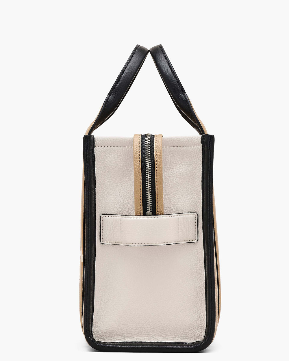 The Colorblock Medium Tote Bag - Camel Multi