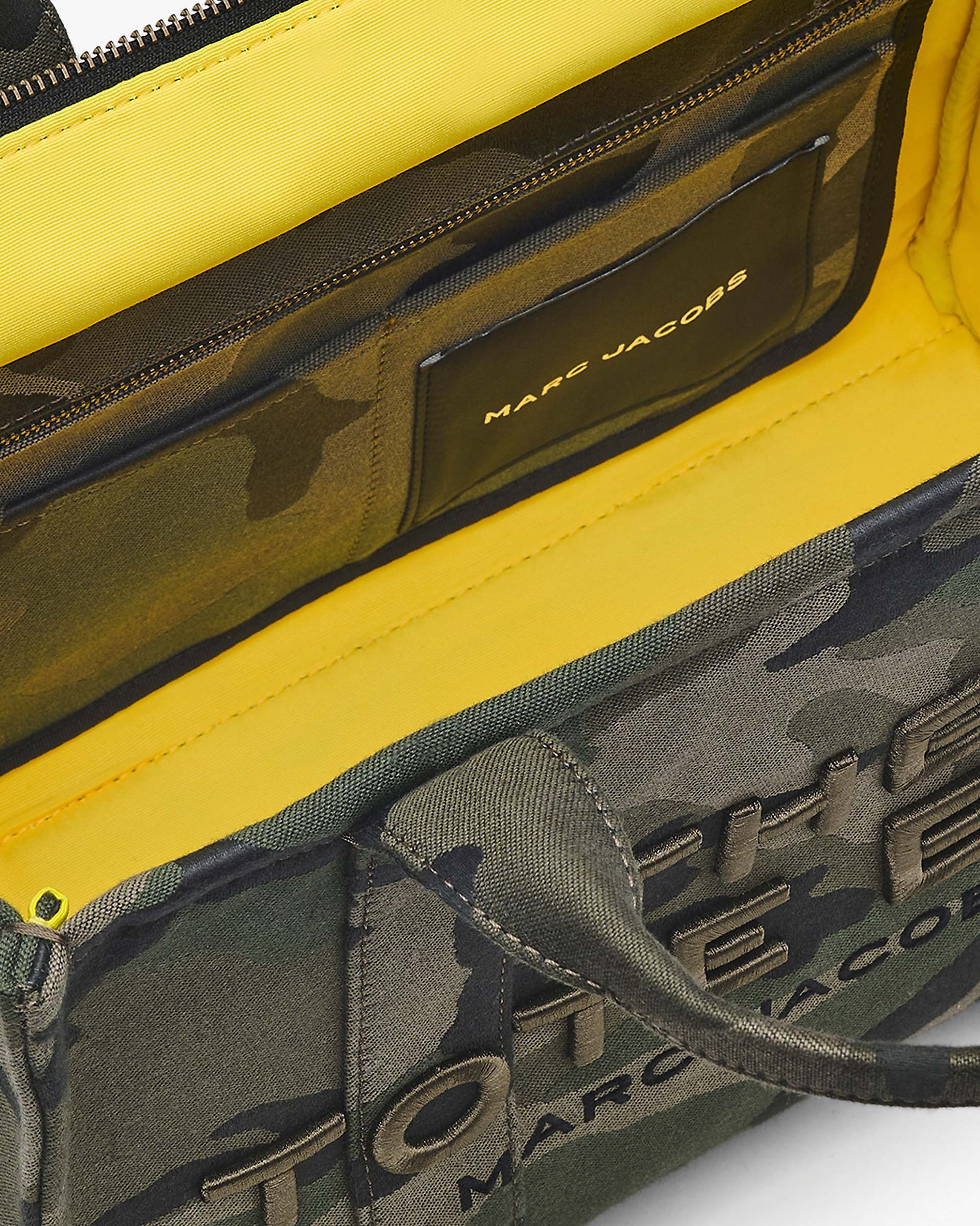 The Camo Jacquard Medium Tote Bag - Camo Multi