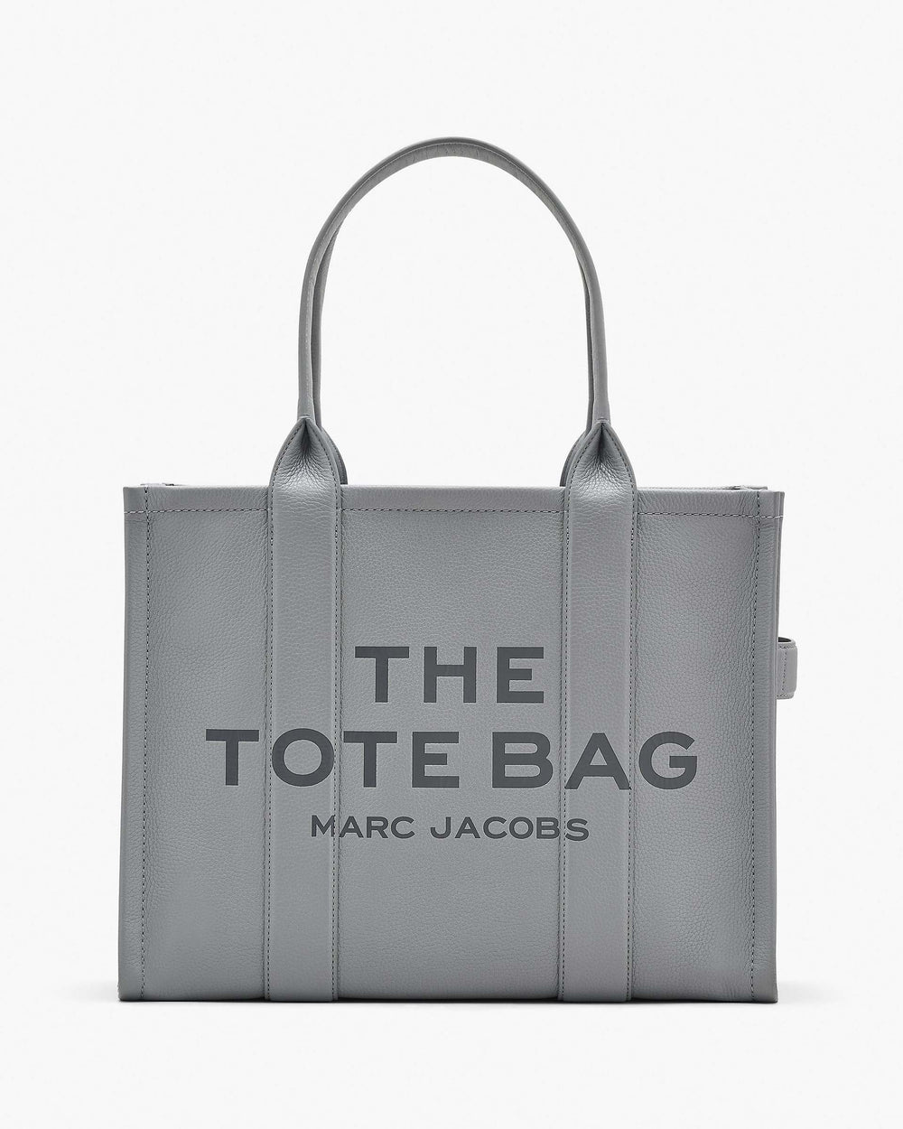 The Leather Large Tote Bag - Wolf Grey