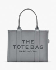 The Leather Large Tote Bag - Wolf Grey
