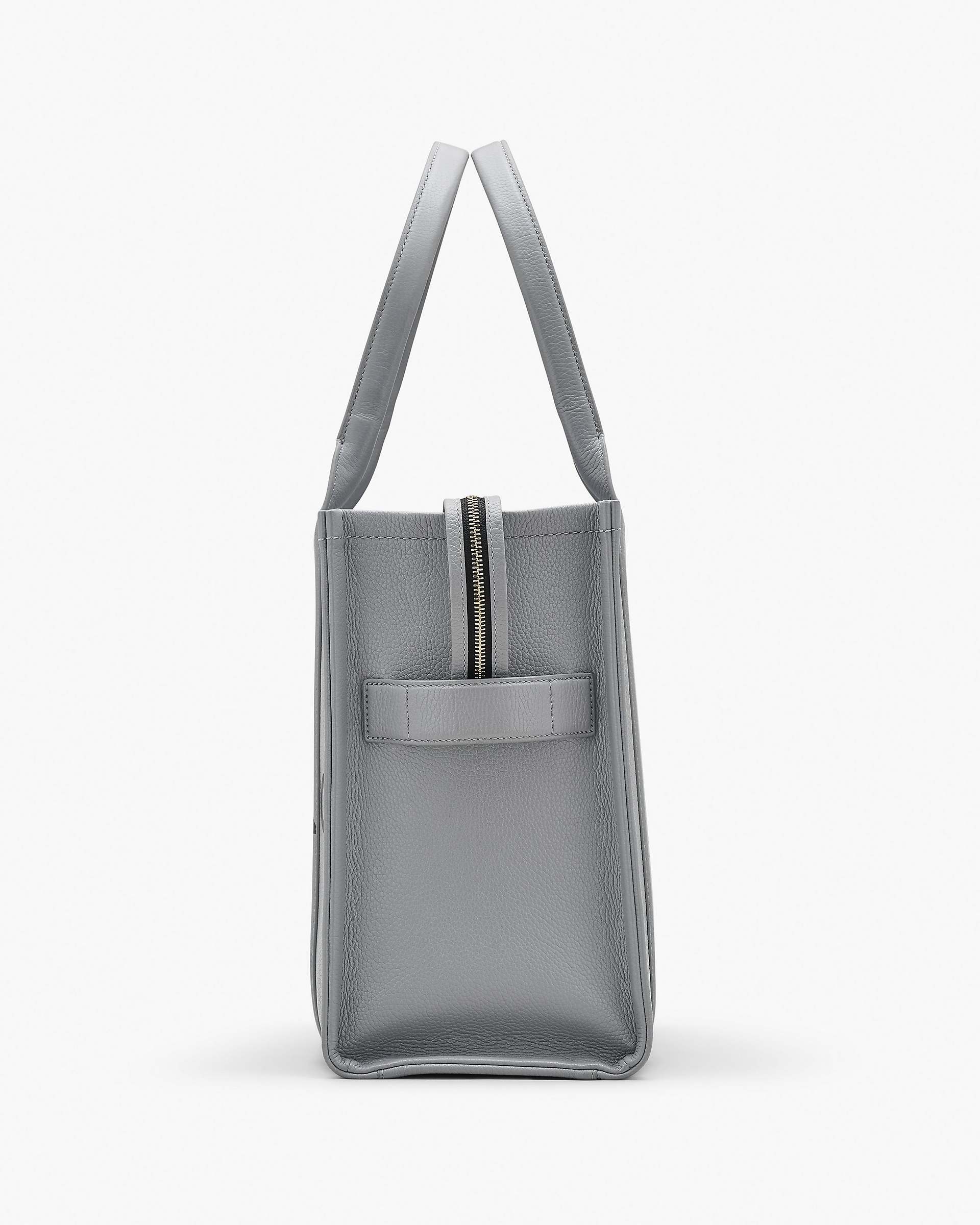 The Leather Large Tote Bag - Wolf Grey