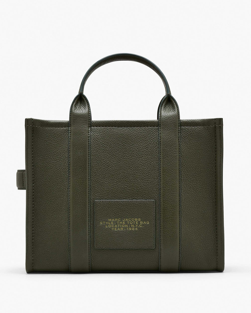 The Leather Medium Tote Bag - Forest