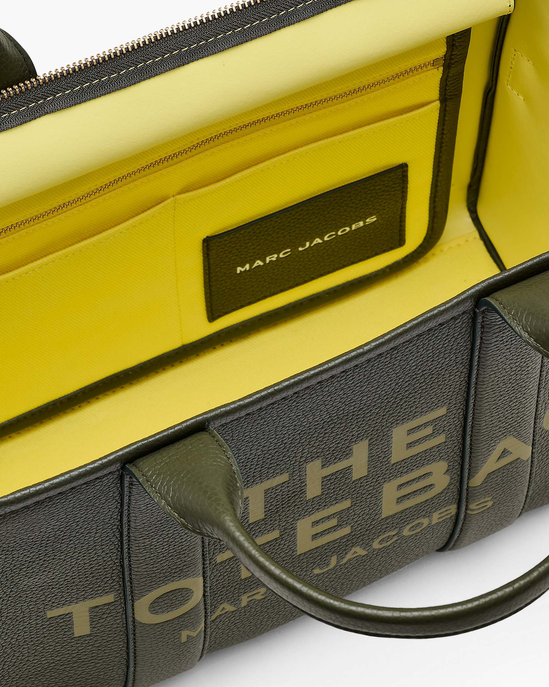 The Leather Medium Tote Bag - Forest