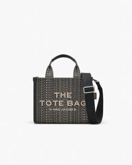 The Monogram Jacquard Small Tote Bag - Beige Multi