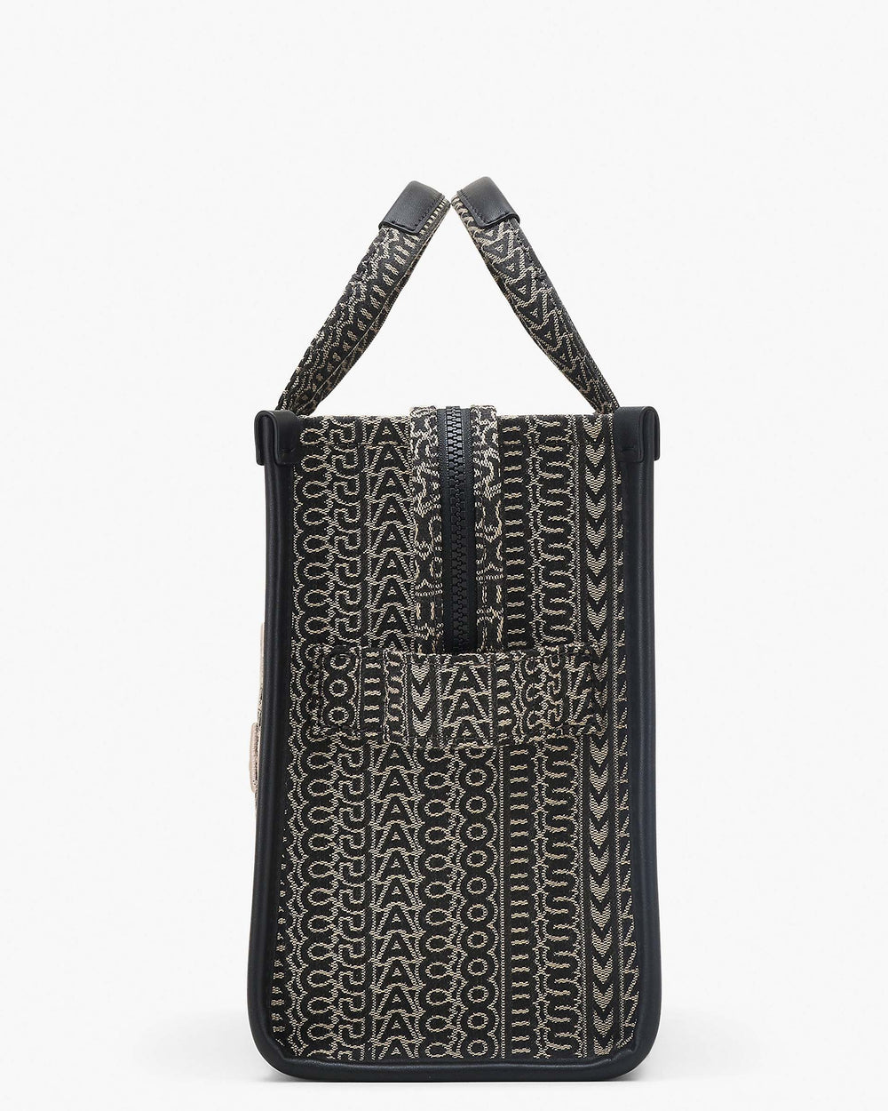The Monogram Jacquard Medium Tote Bag - Beige Multi