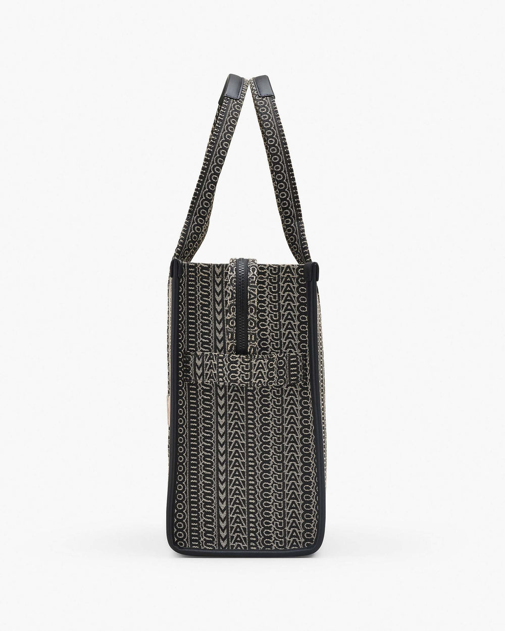 The Monogram Jacquard Large Tote Bag - Beige Multi