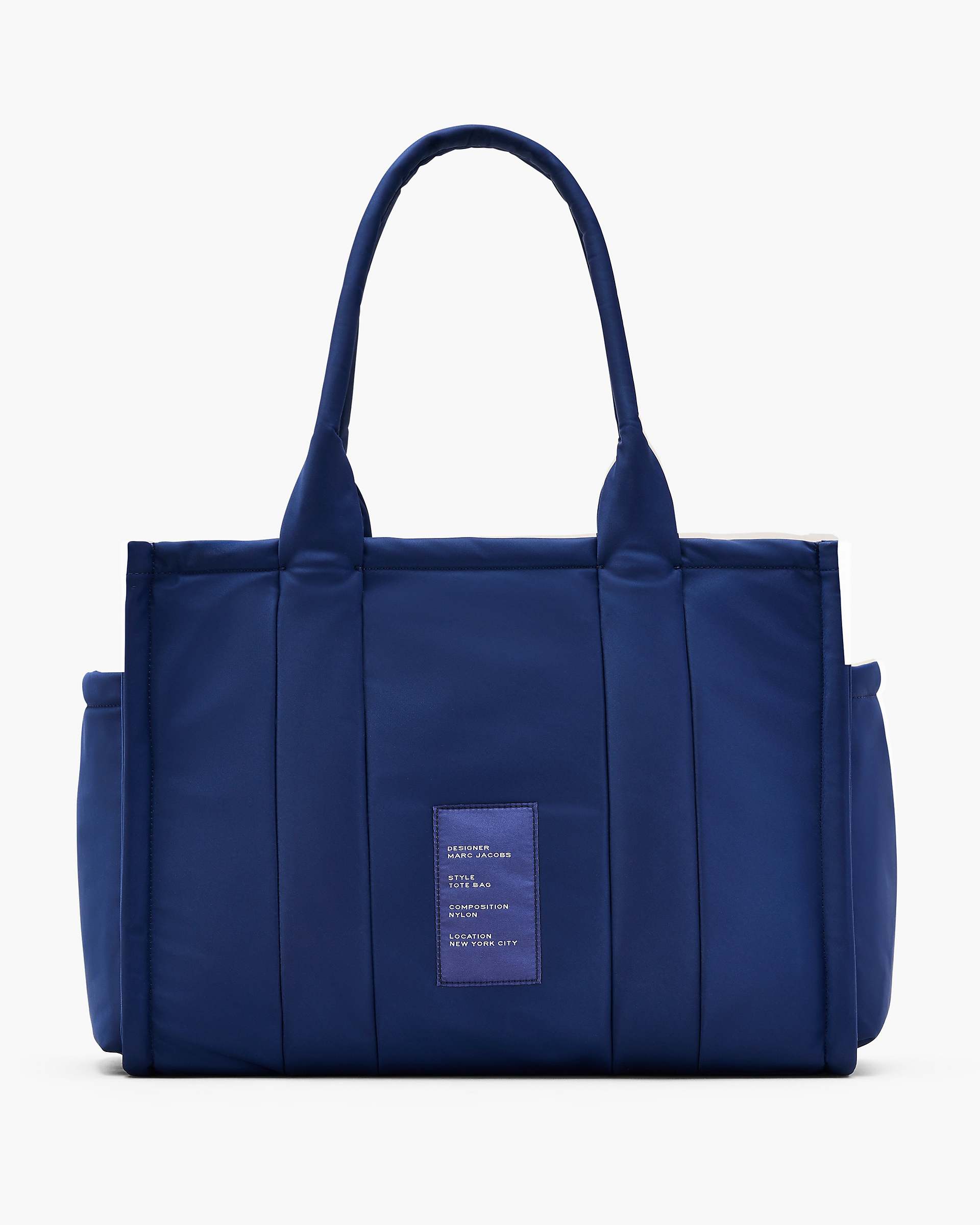 The Puffy Nylon Large Tote Bag - Blue Sea