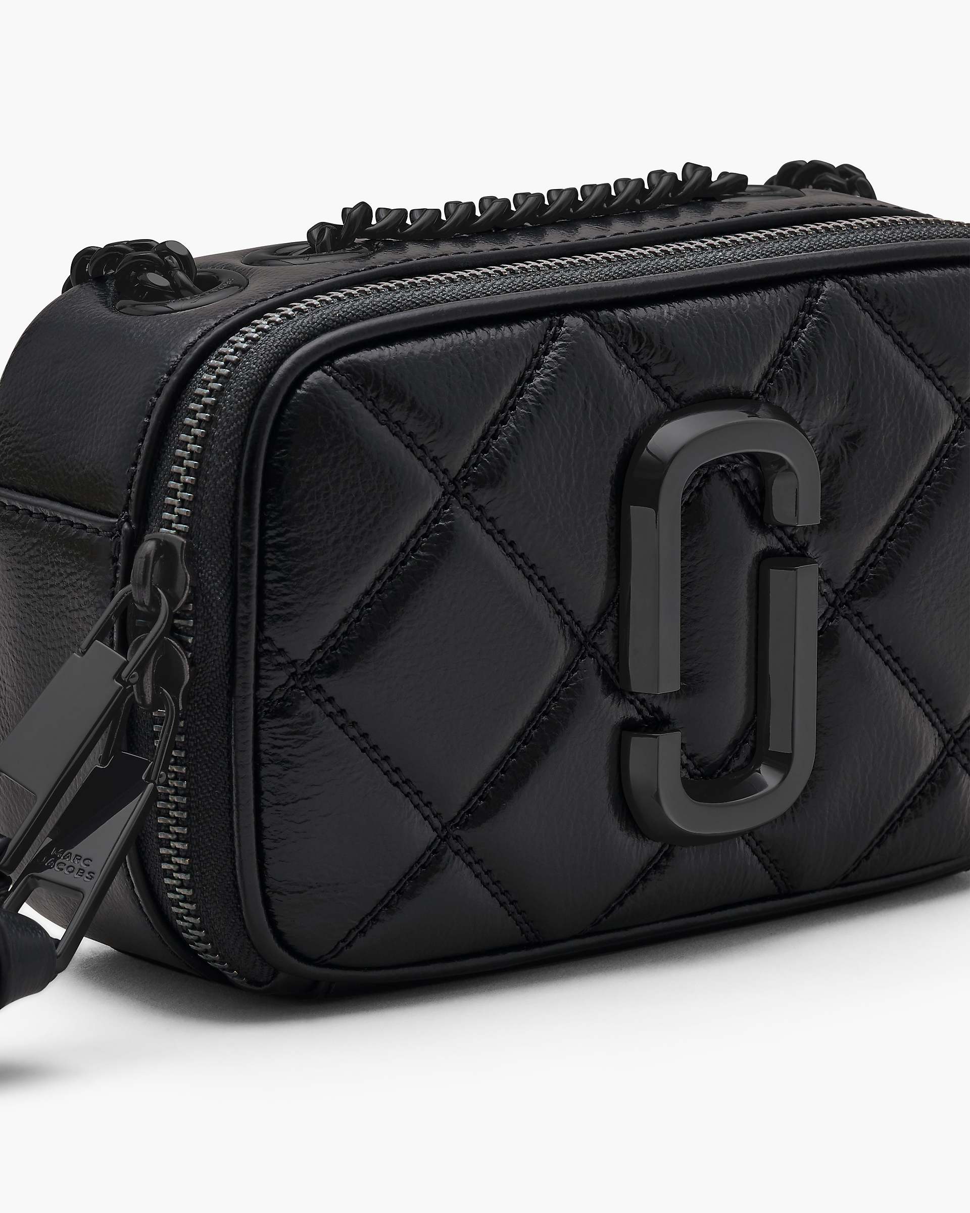 The Quilted Softshot - Black