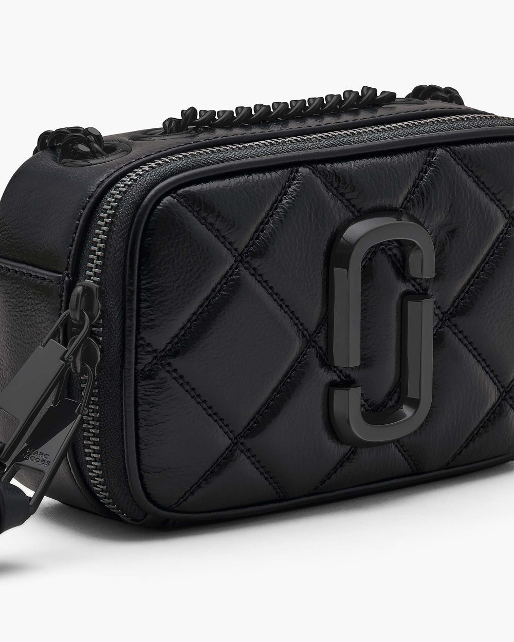 The Quilted Softshot - Black
