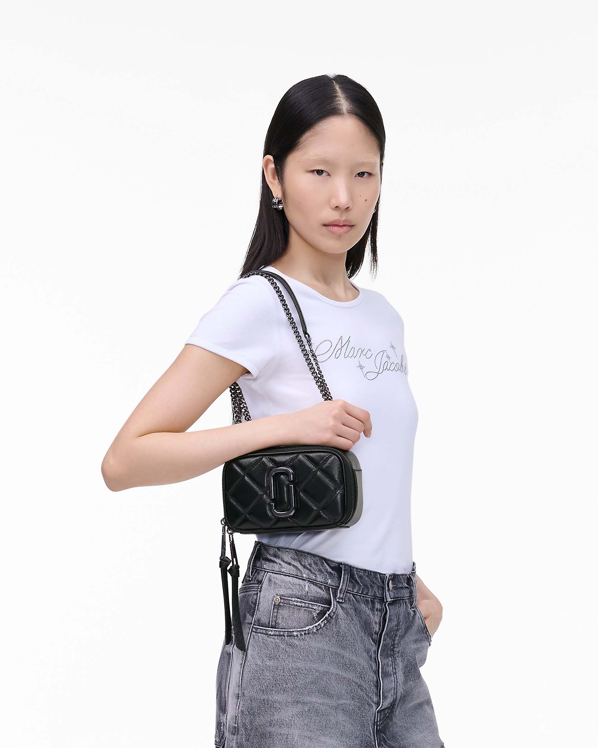 The Quilted Softshot - Black