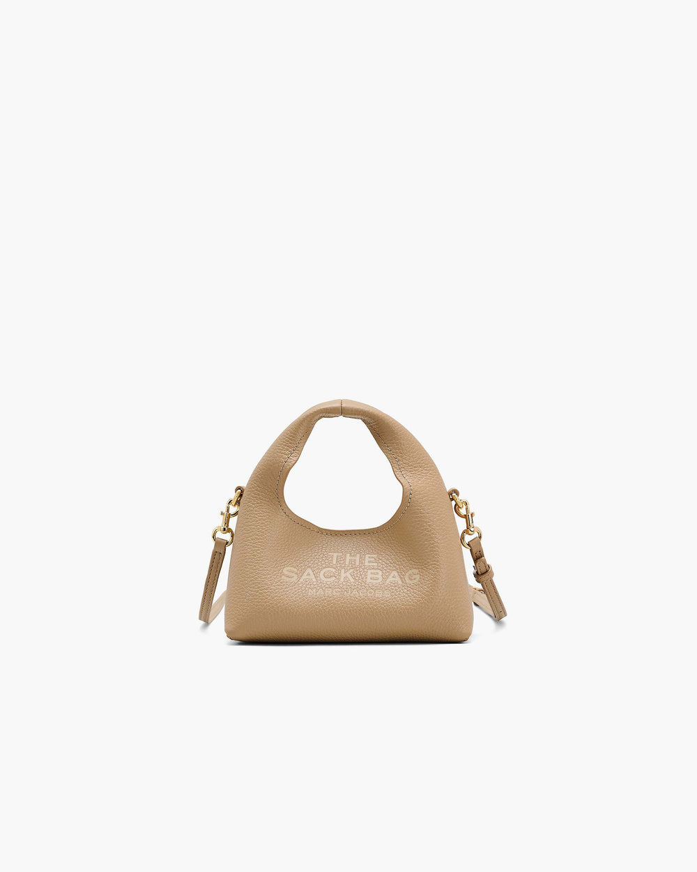 The Micro Crossbody Sack Bag - Camel