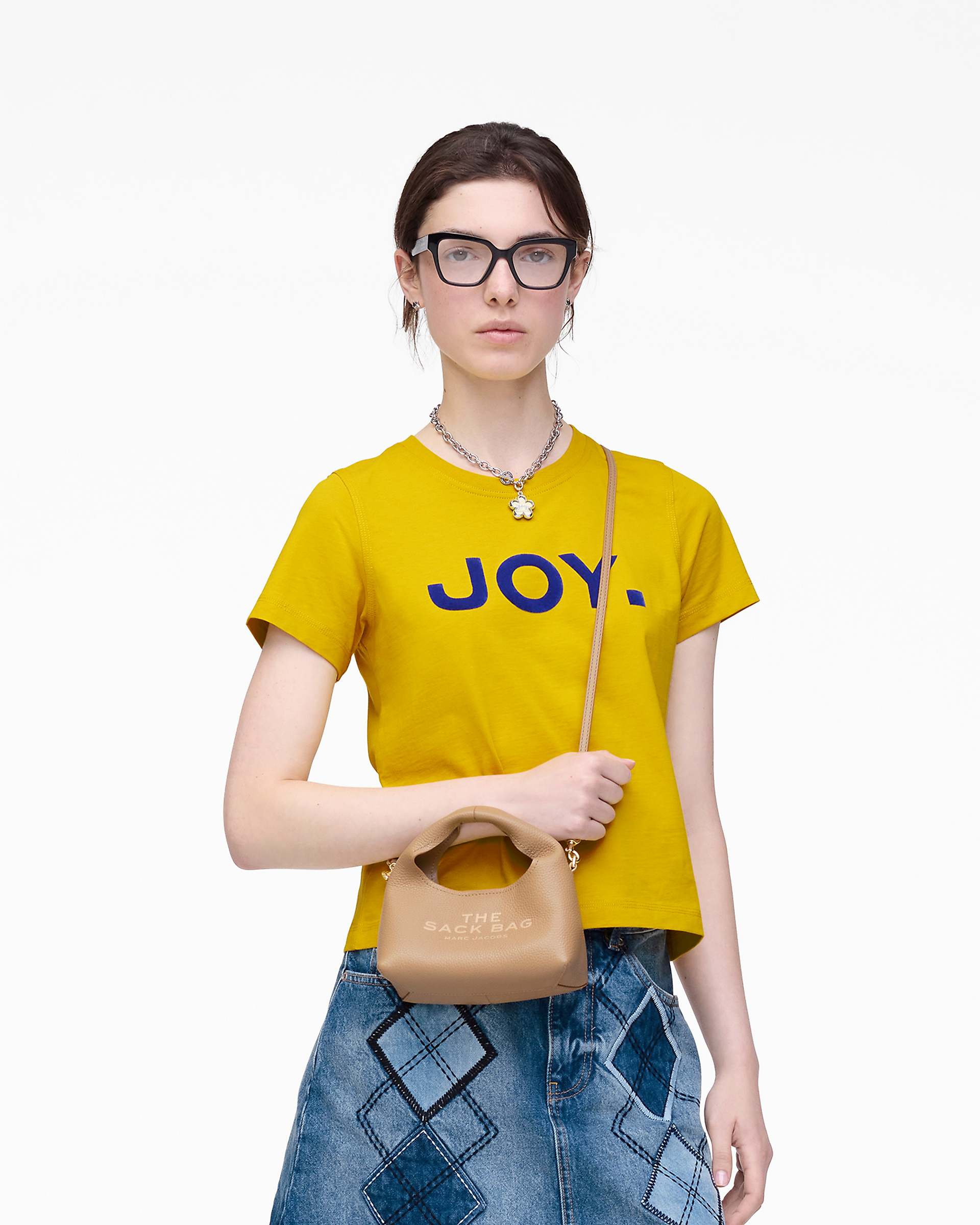 The Micro Crossbody Sack Bag - Camel