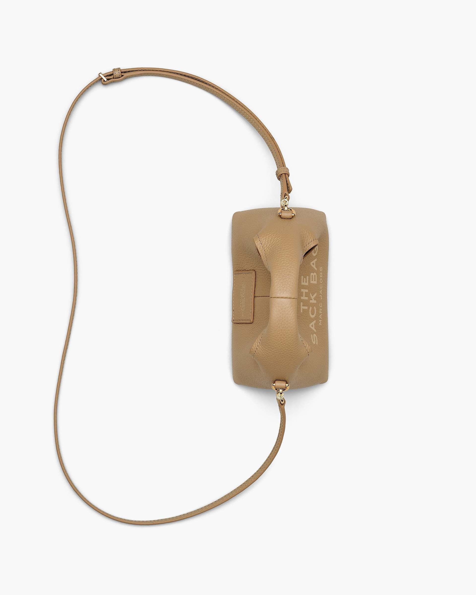 The Micro Crossbody Sack Bag - Camel