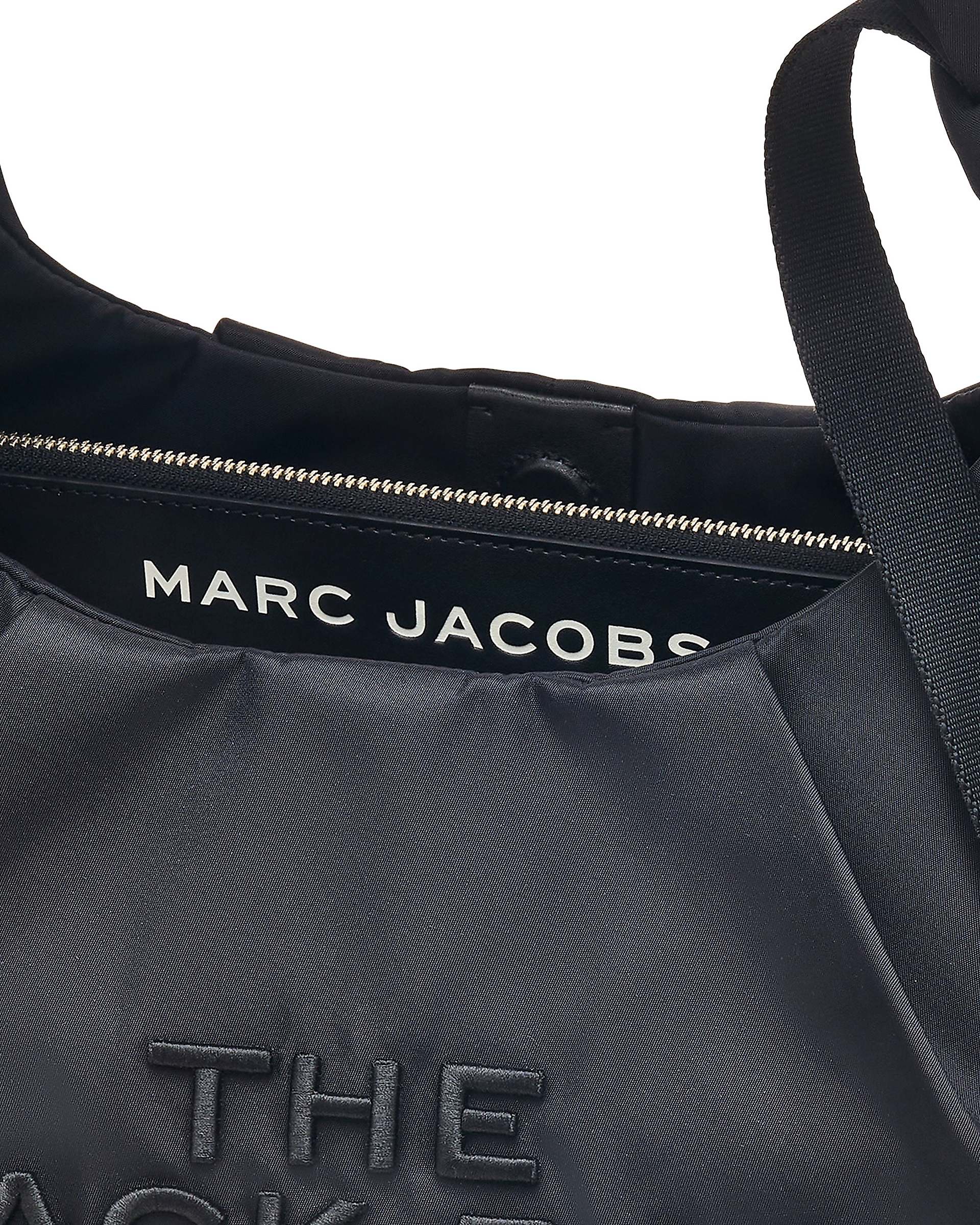 The Bow Nylon Sack Bag - Black|Black
