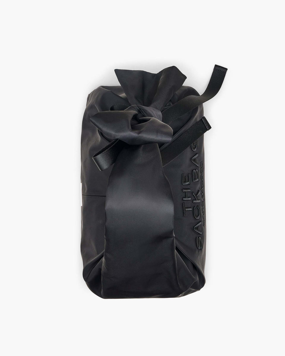 The Bow Nylon Sack Bag - Black|Black