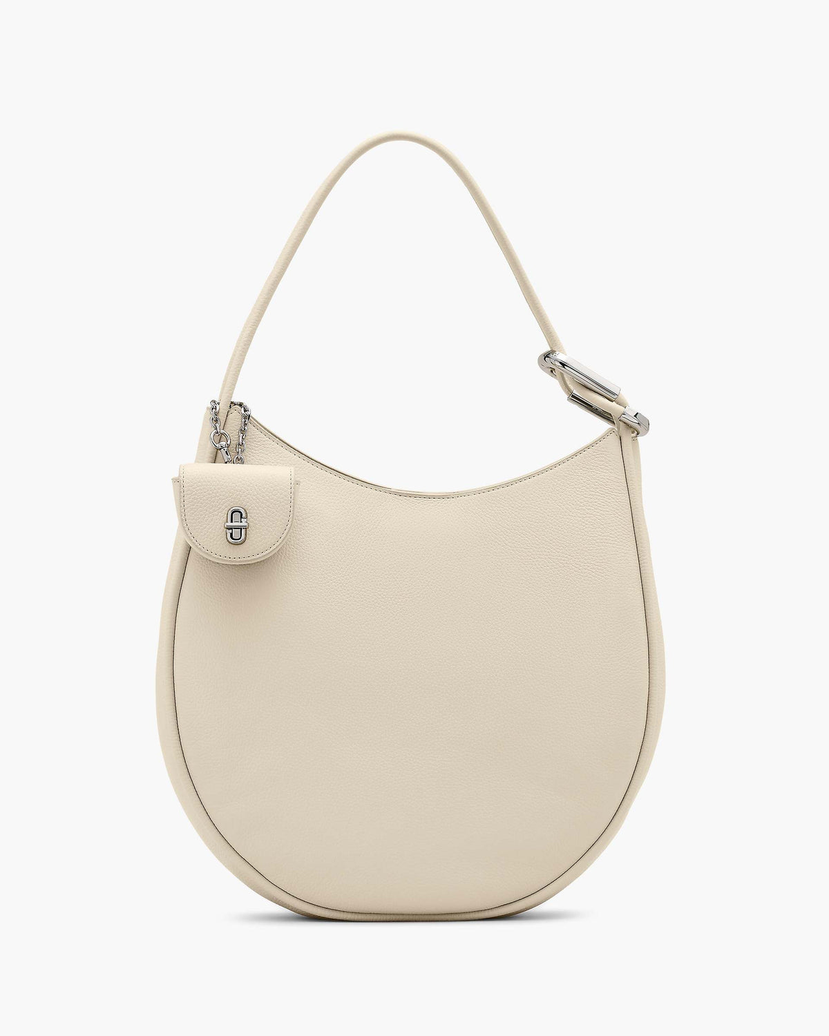 The Large Dual Hobo Bag - Cloud White