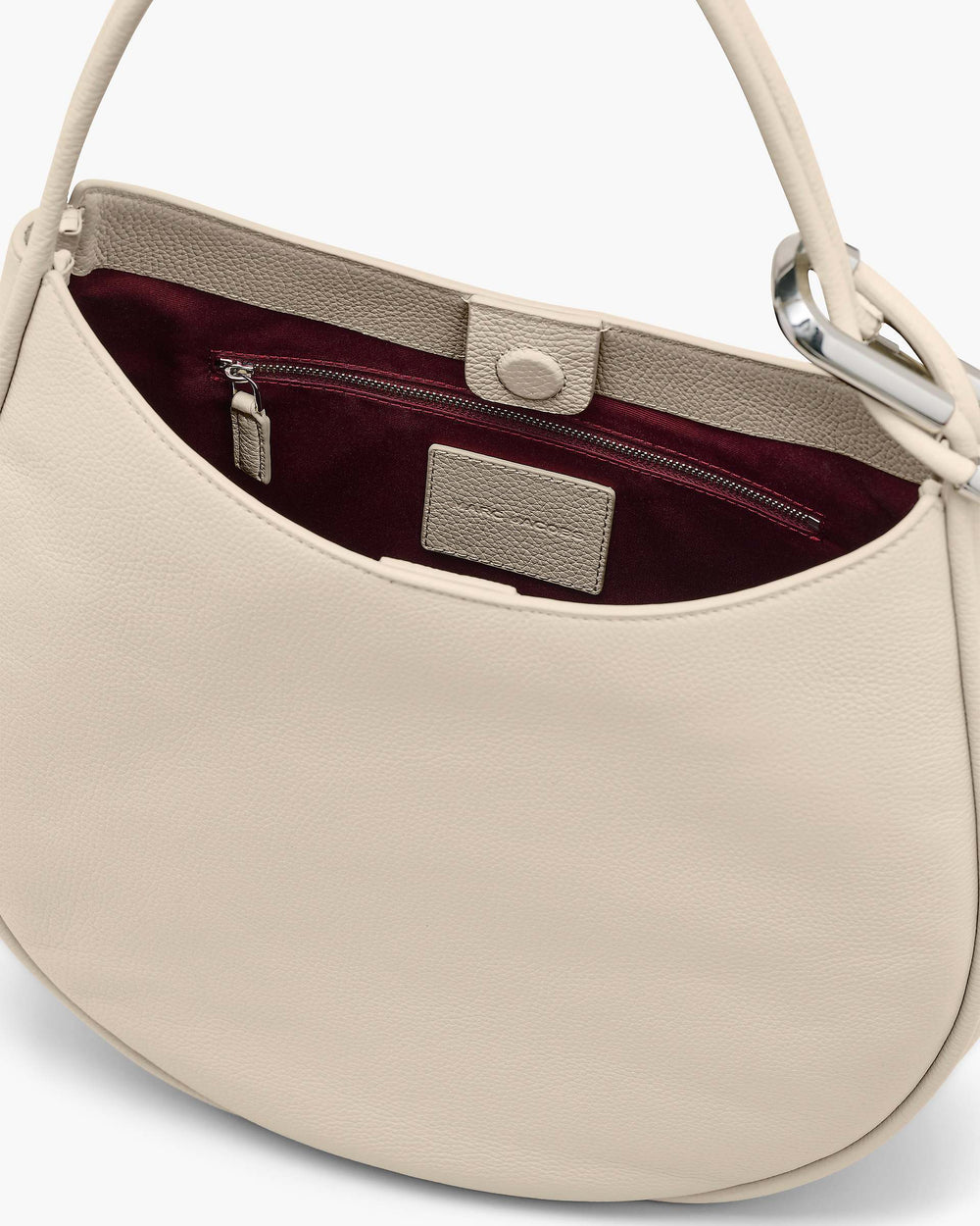 The Large Dual Hobo Bag - Cloud White