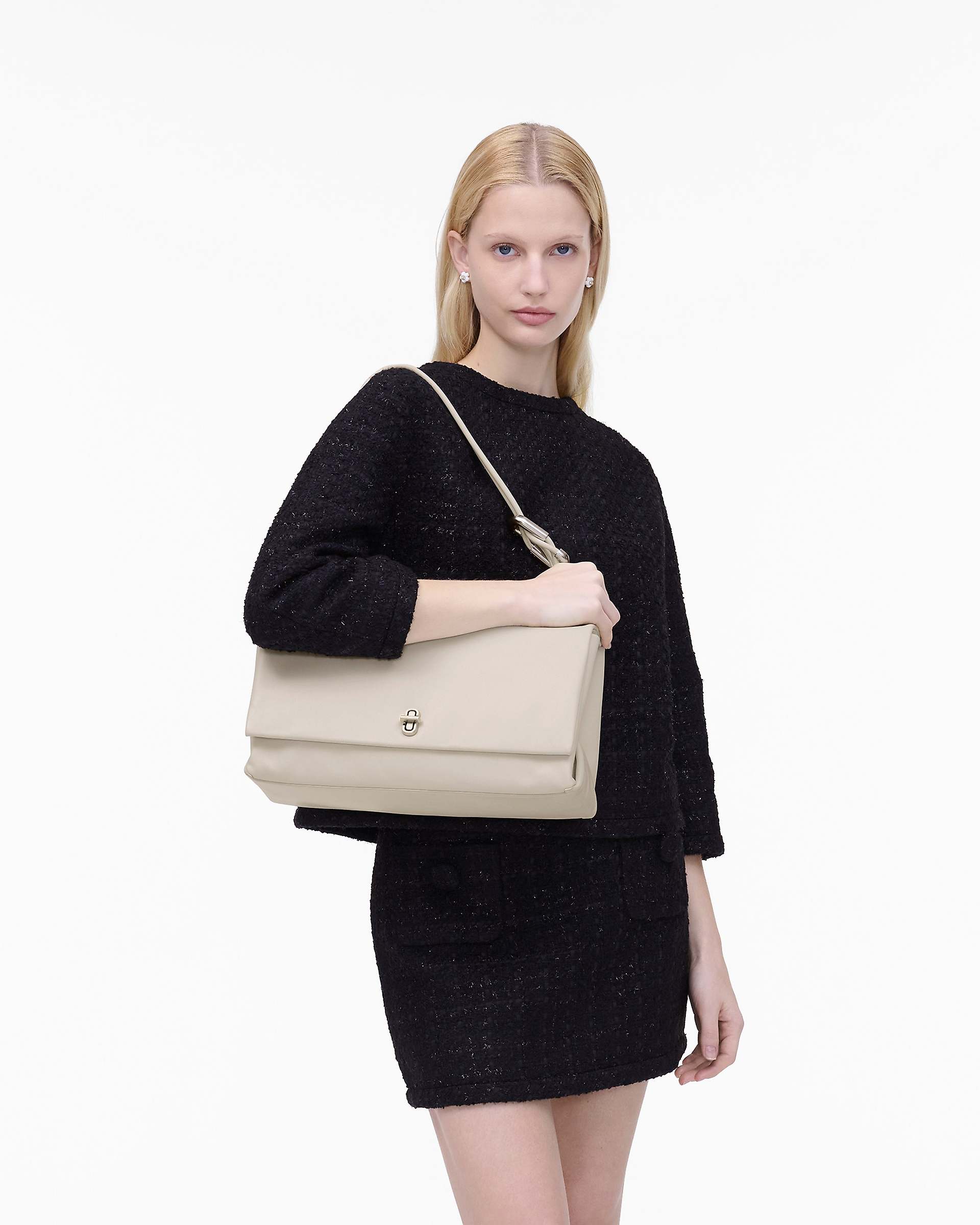 The Large Dual Bag - Cloud White
