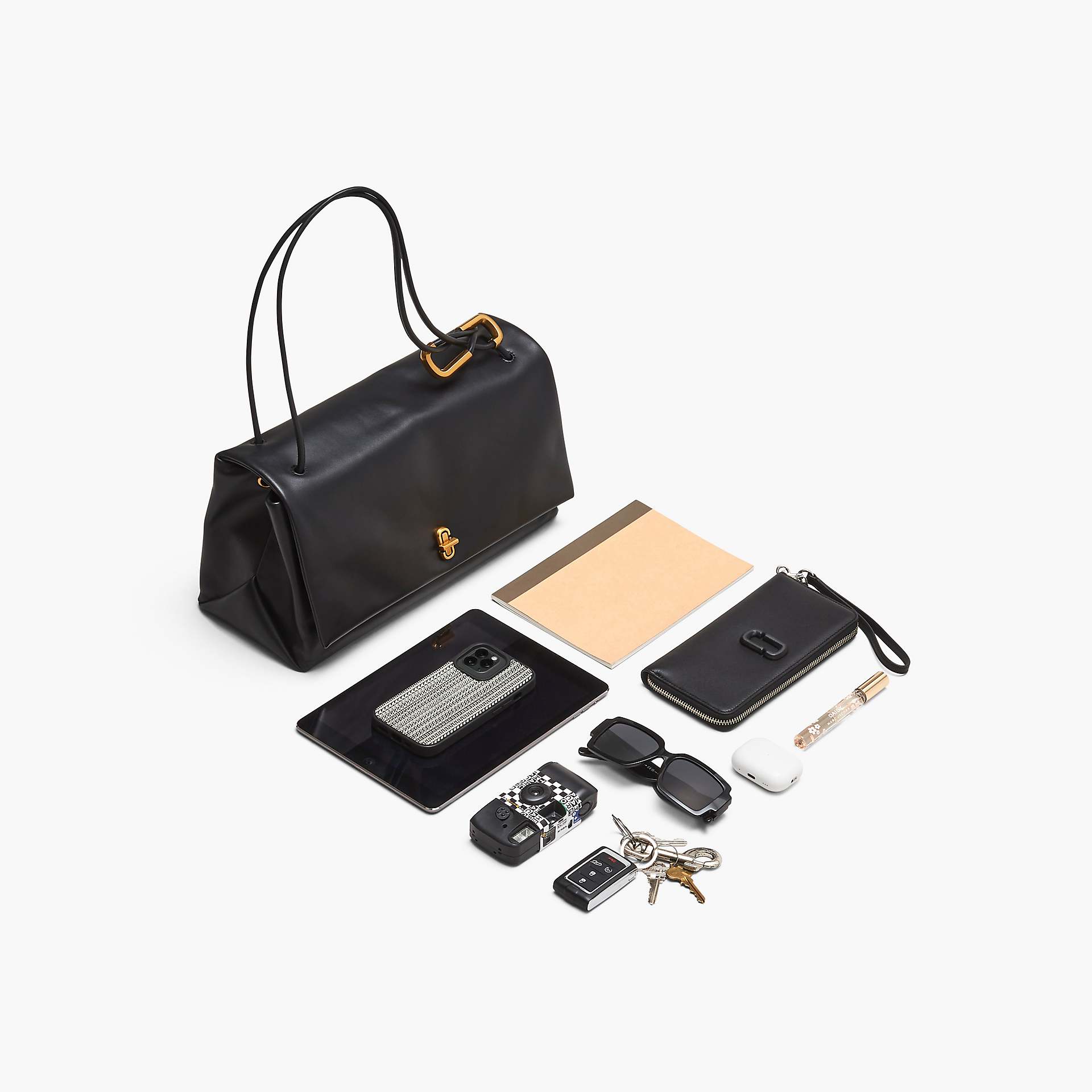 The Large Dual Bag - Cloud White