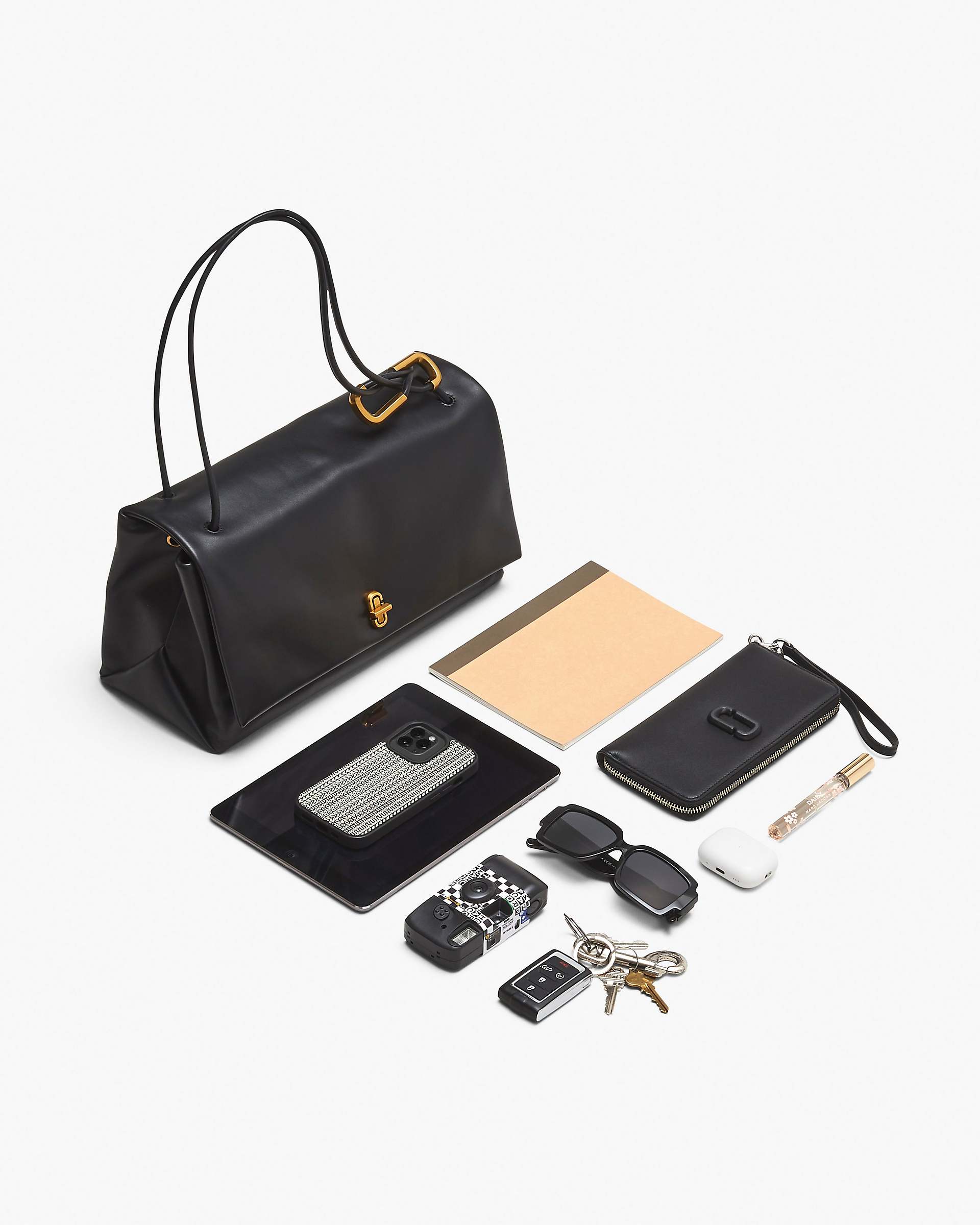 The Large Dual Bag - Cloud White
