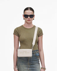 The Leather Mini Bag - Cotton