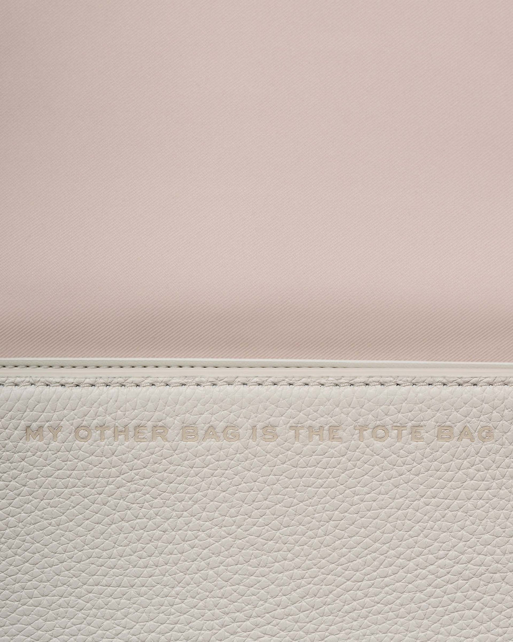 The Leather Mini Bag - Cotton