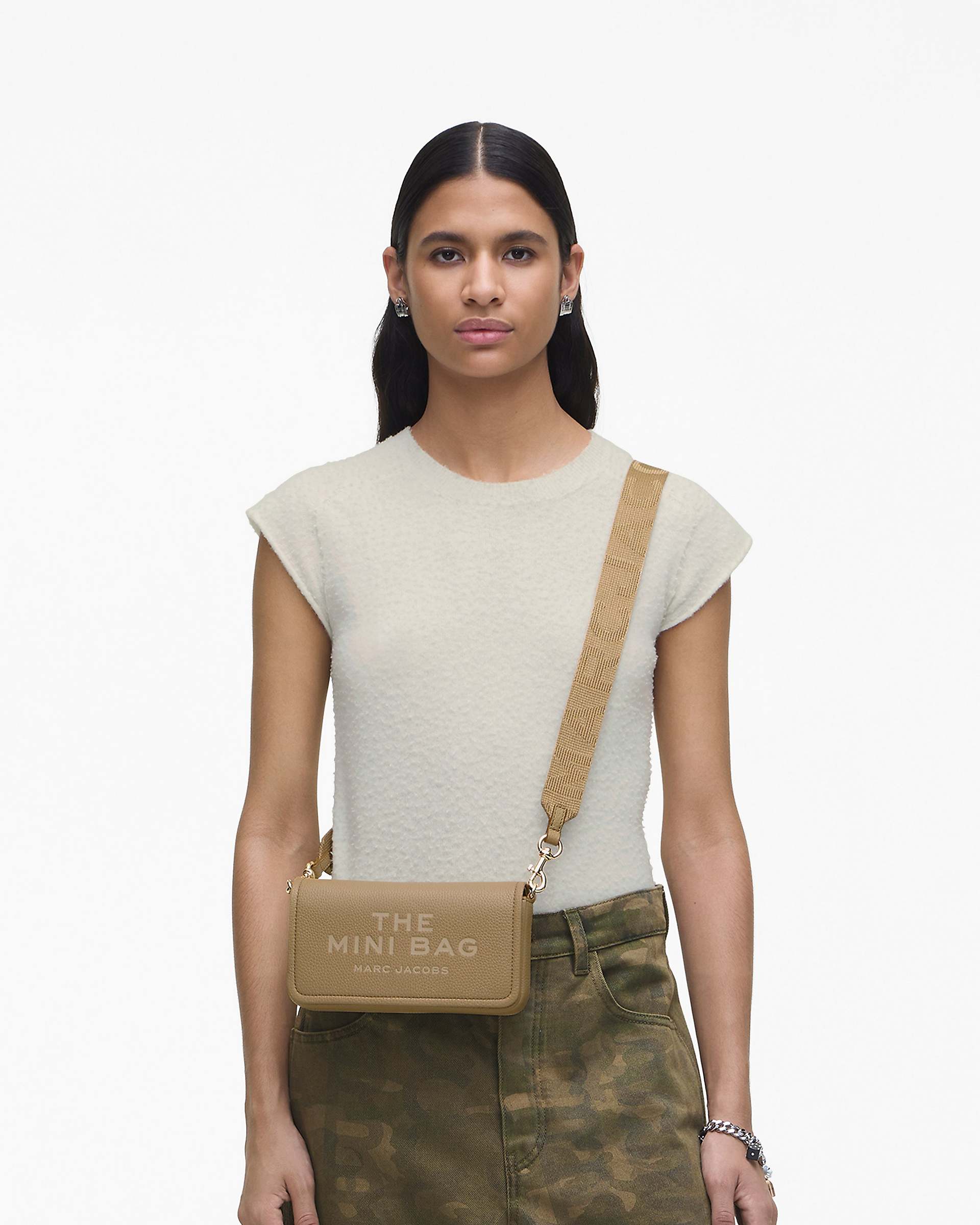The Leather Mini Bag - Camel