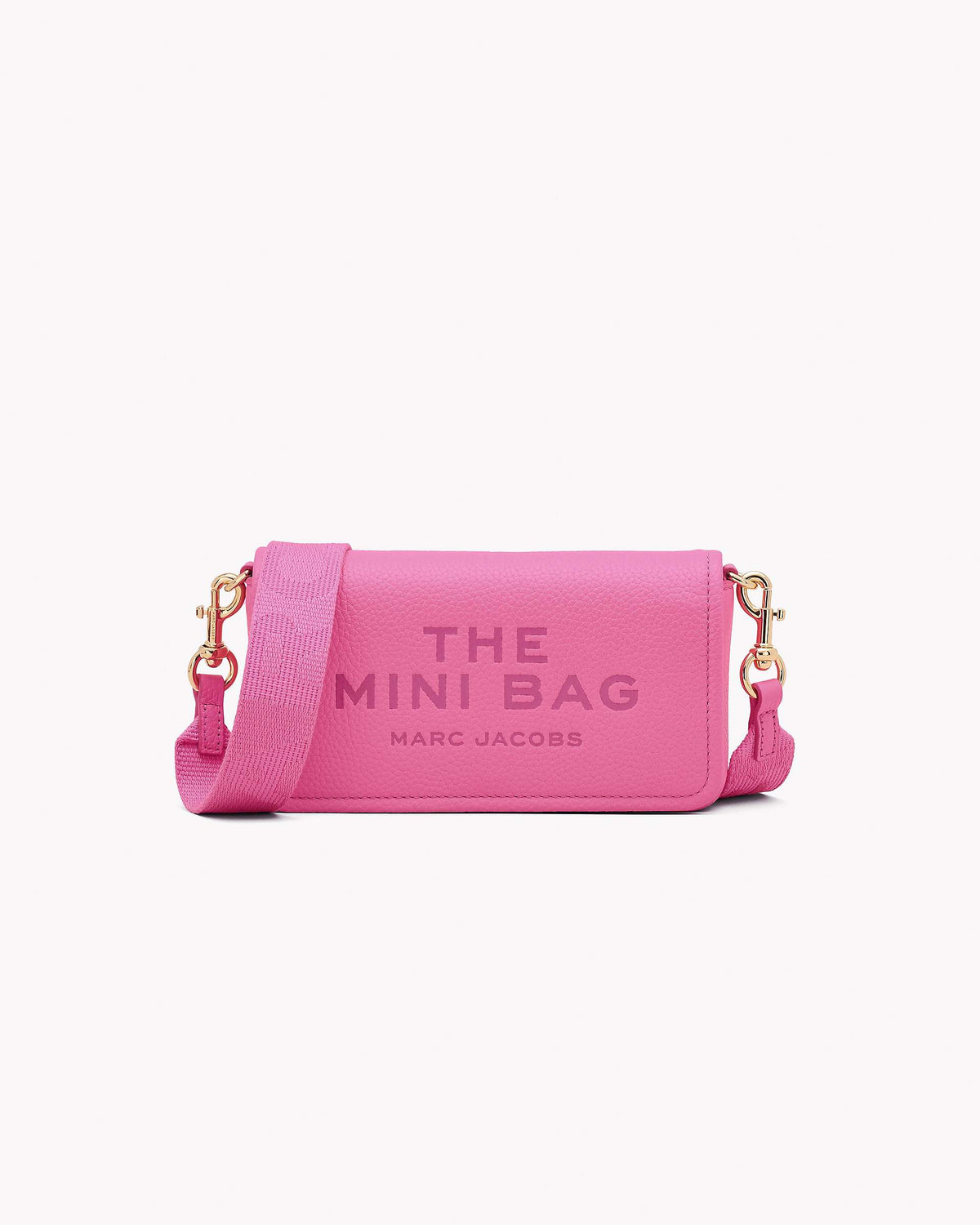 The Leather Mini Bag - Bow Pink