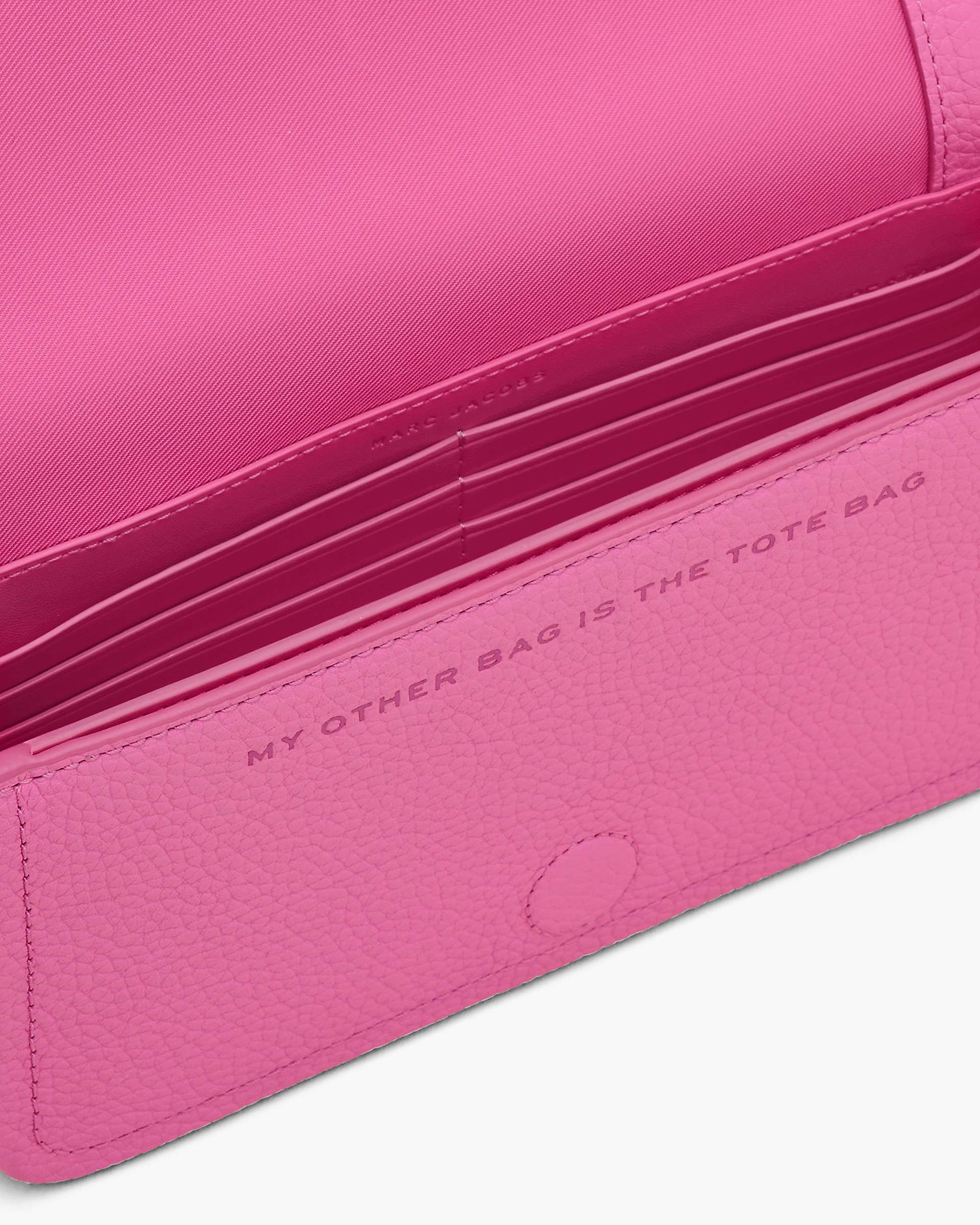 The Leather Mini Bag - Bow Pink