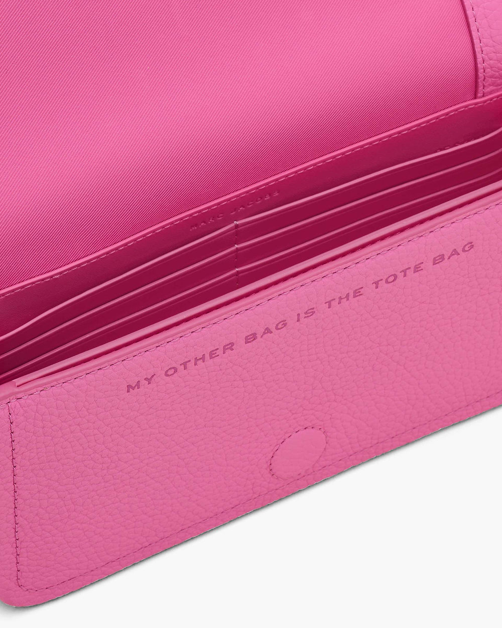 The Leather Mini Bag - Bow Pink