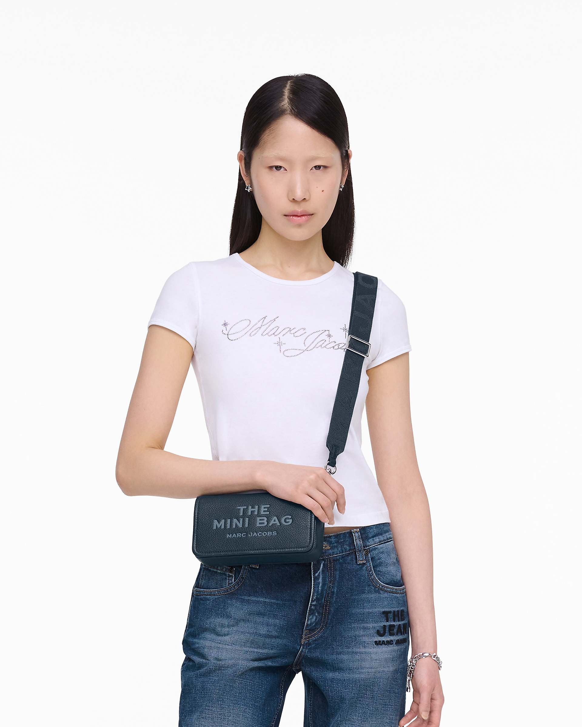 The Leather Mini Bag - Blue Sea