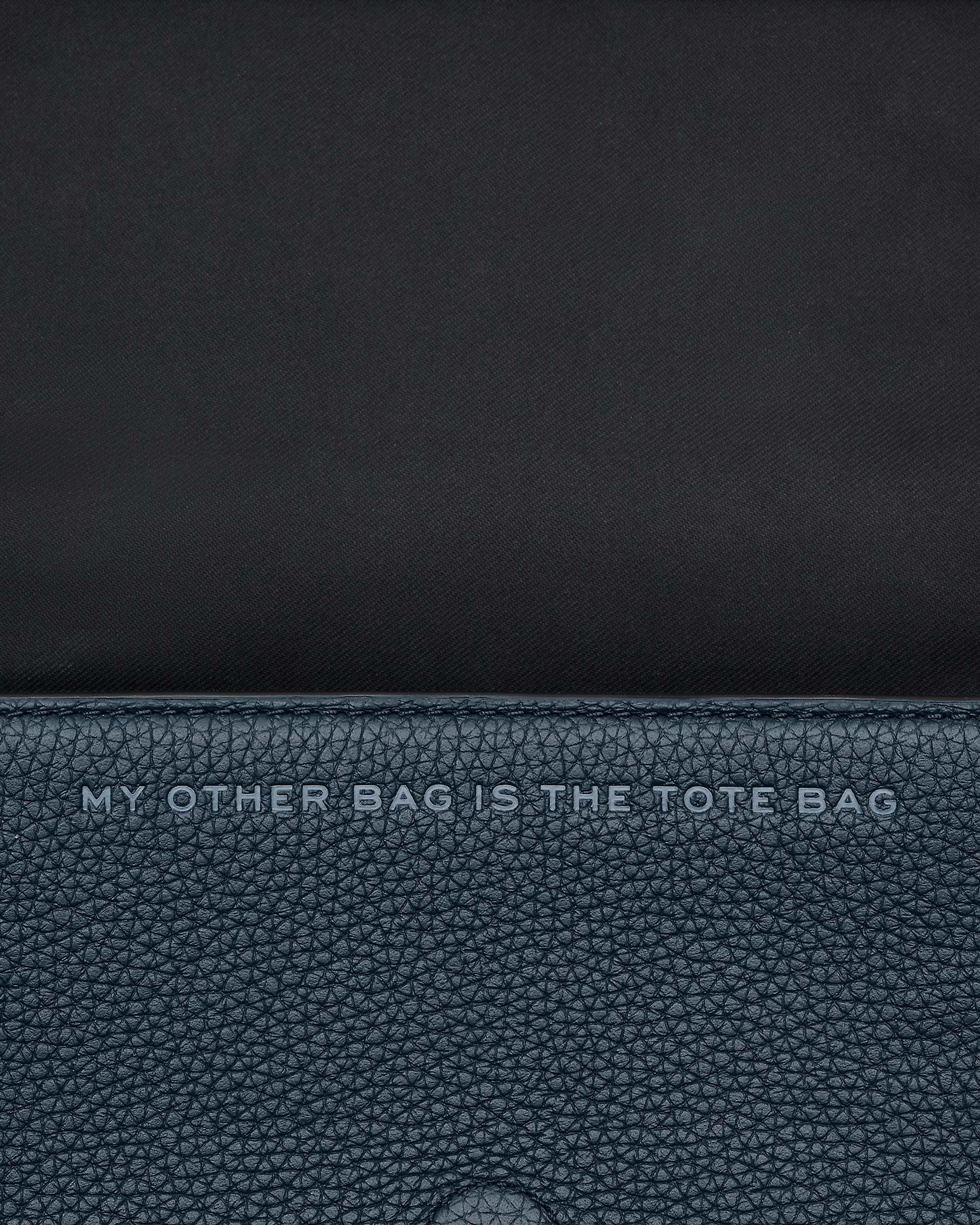 The Leather Mini Bag - Blue Sea