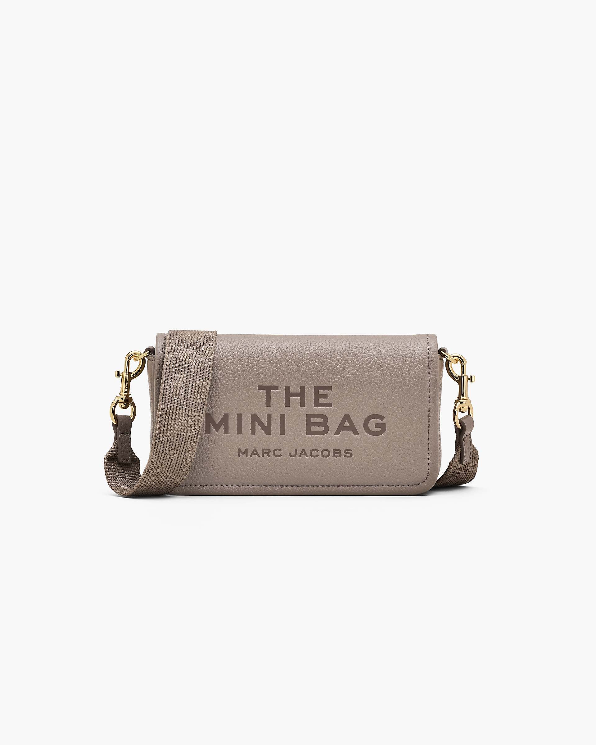 The Leather Mini Bag - Cement