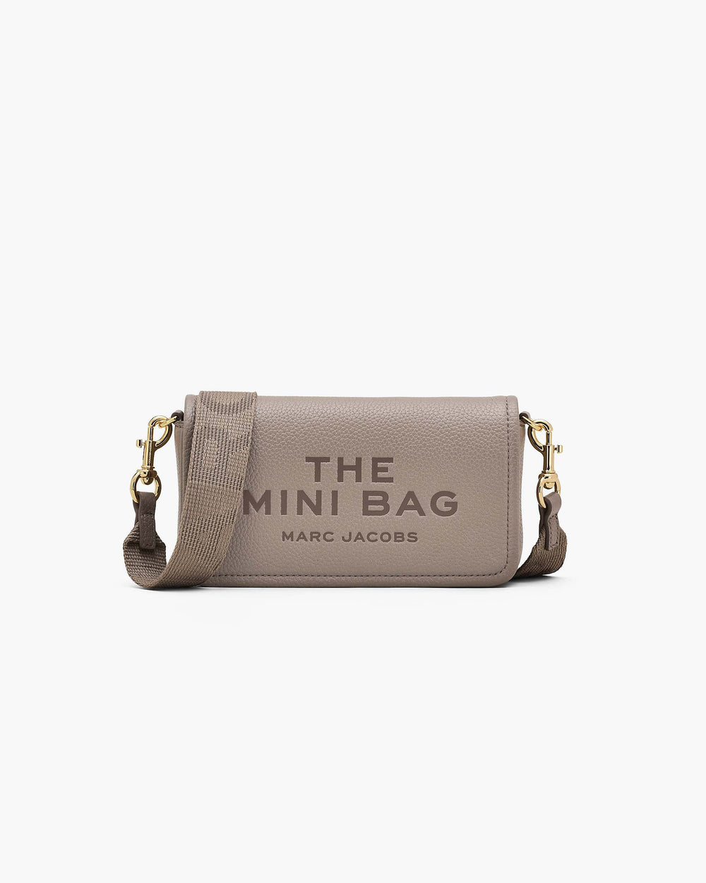 The Leather Mini Bag - Cement