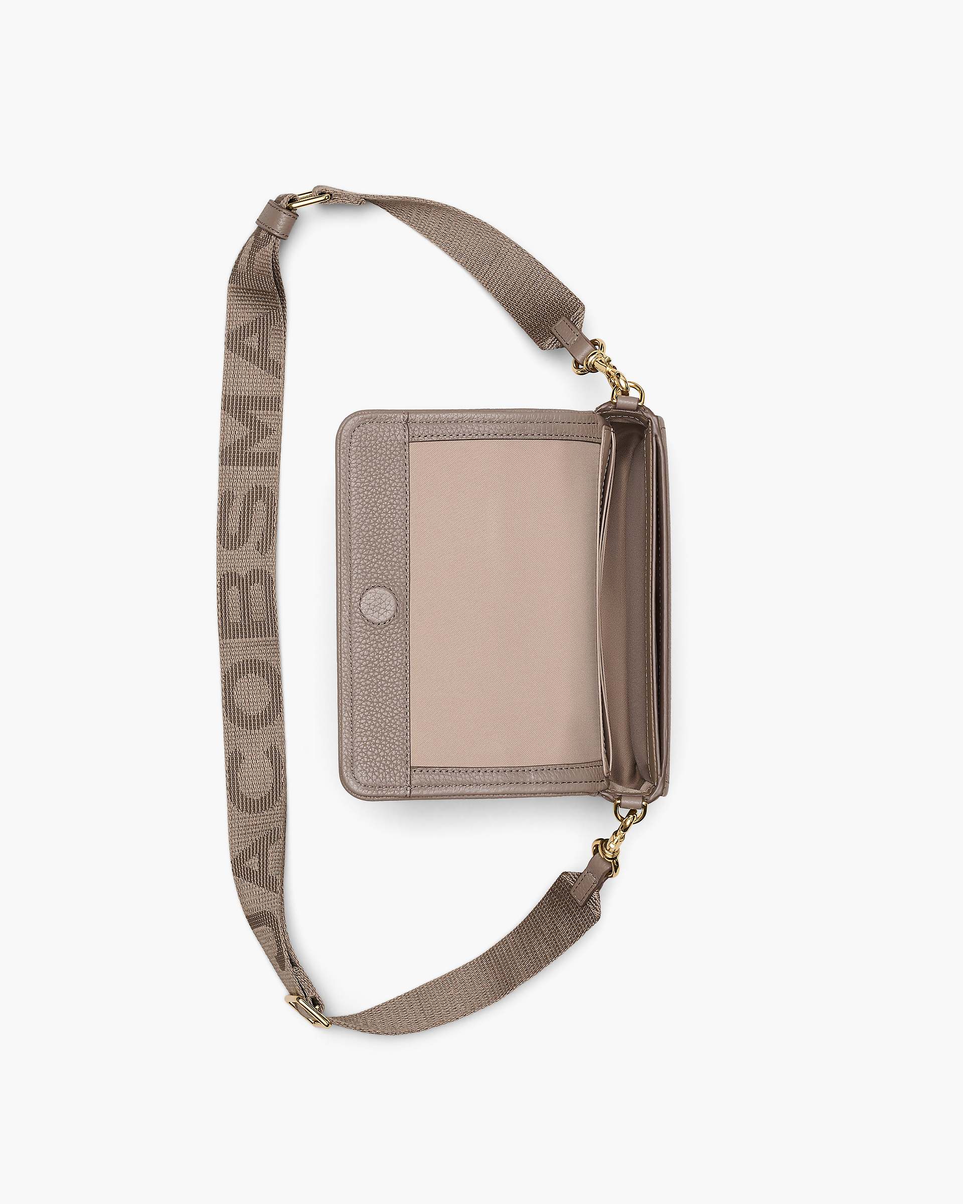 The Leather Mini Bag - Cement