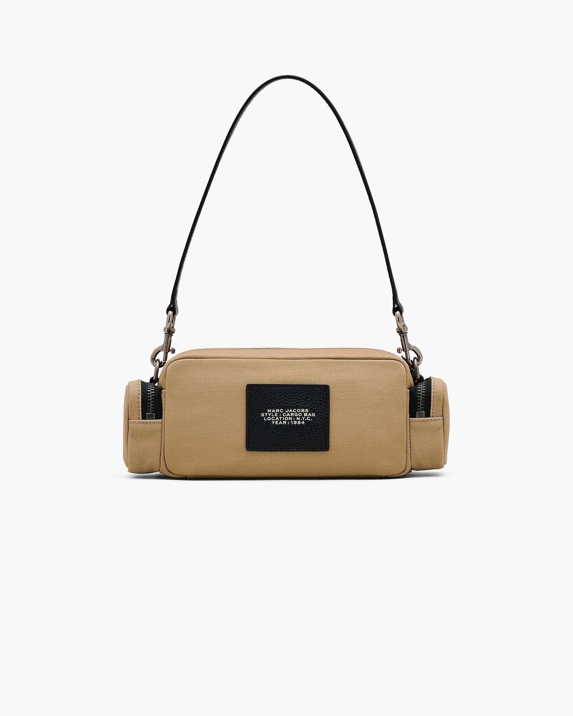 The Cargo Canvas Shoulder Bag - Camel