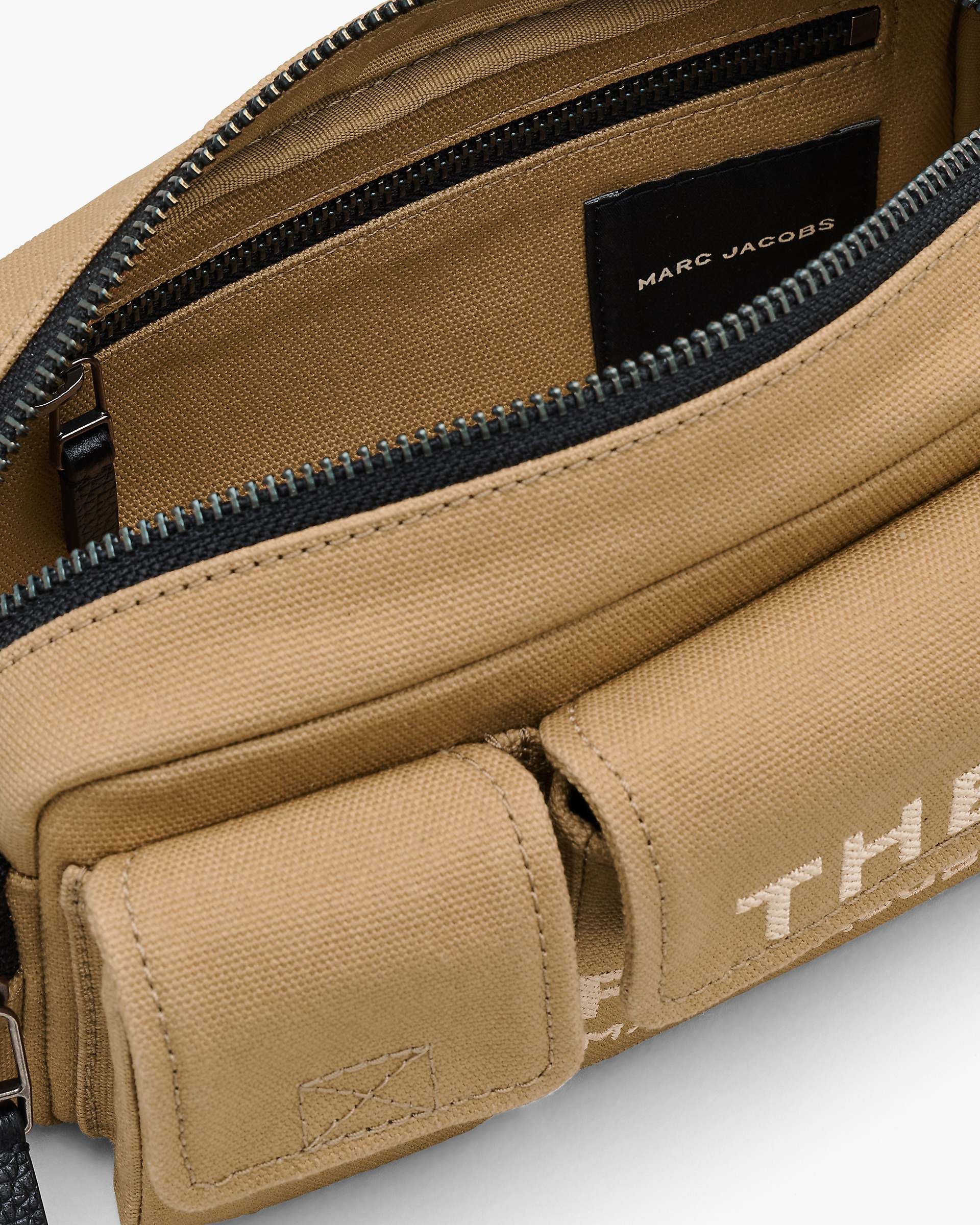The Cargo Canvas Shoulder Bag - Camel