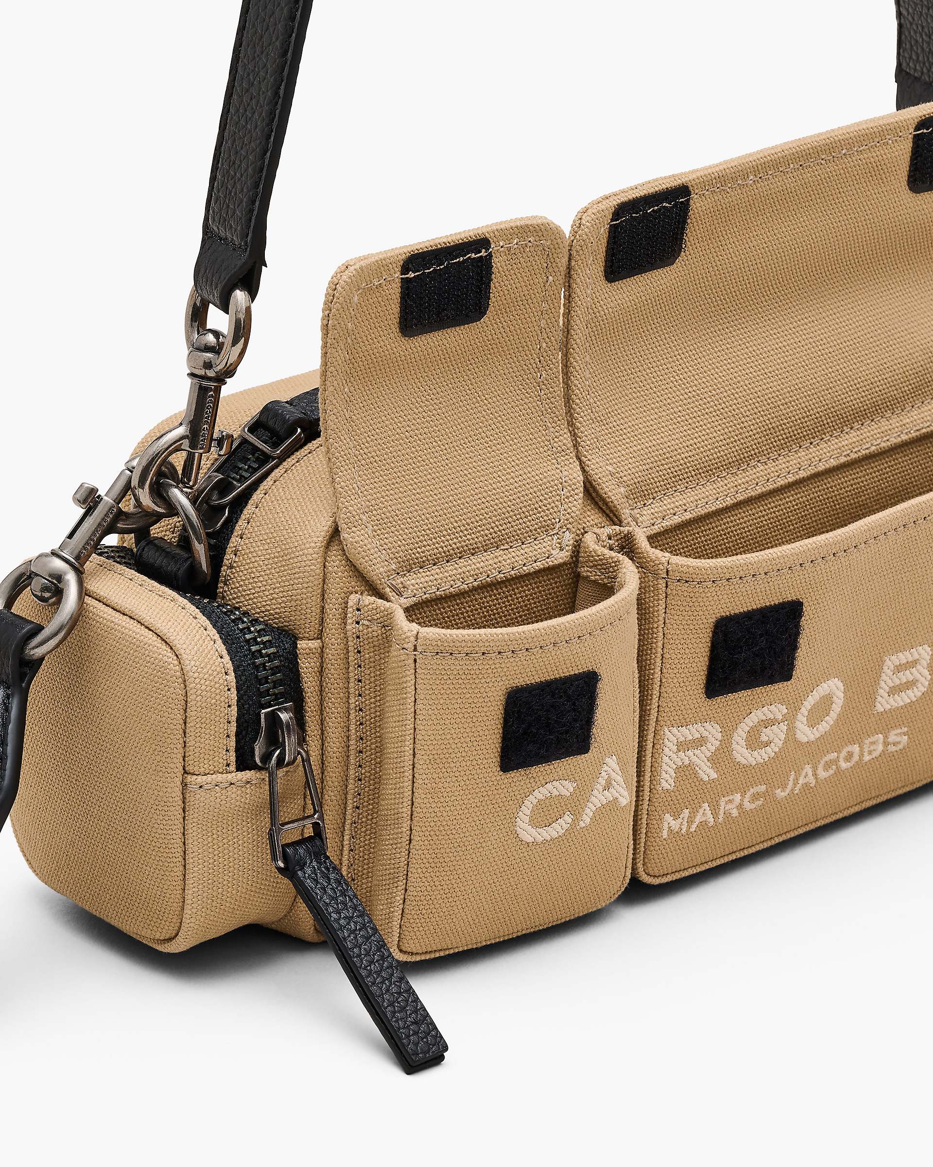 The Cargo Canvas Shoulder Bag - Camel